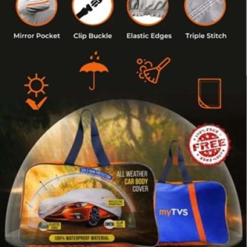 CSK-2 Car Body Cover for Entry Level Hatchback | Waterproof Dustproof Protective Car Cover